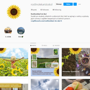 Instagram Rostlinolékaři do škol